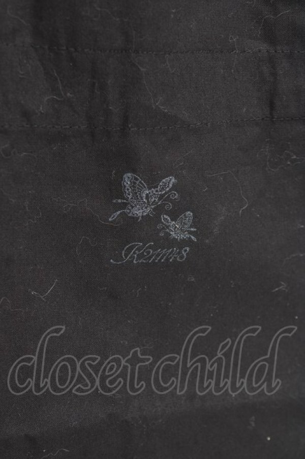 画像2: K211148 / ロゴptトートバッグ  黒 Y-26-01-05-034-LO-BG-SZ-ZY (2)