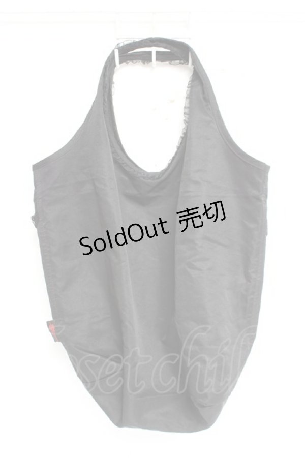 画像2: Ozz oneste / プリントトートバッグ  黒 Y-26-01-05-035-OO-BG-SZ-ZY (2)