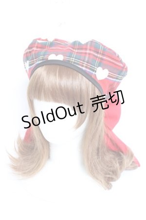 画像: HEIHEI / カスタム ベレー  赤 Y-26-01-05-037-PU-AC-SZ-ZY