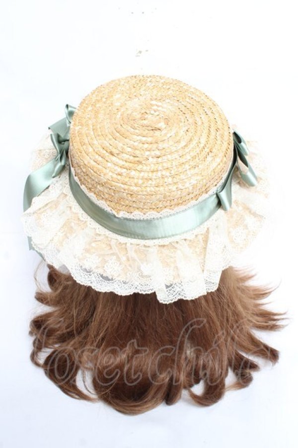 画像3: ALICE and the PIRATES / ベルスーズカンカン帽  若草 Y-26-01-05-039-PA-AC-SZ-ZY (3)