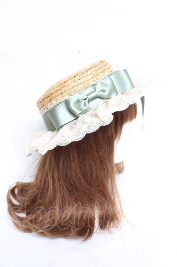 画像4: ALICE and the PIRATES / ベルスーズカンカン帽  若草 Y-26-01-05-039-PA-AC-SZ-ZY (4)