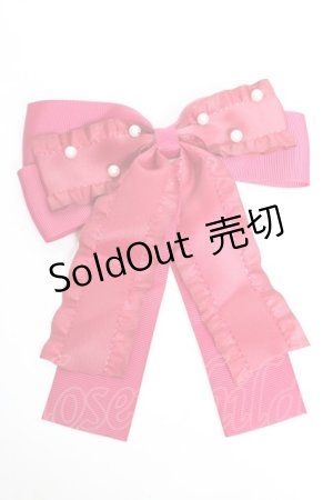 画像: m petit by misako / パールリボンクリップ   Y-26-01-07-001-LO-AC-SZ-ZT444-F009