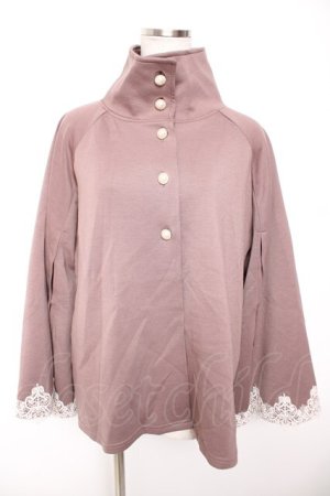 画像: axes femme / ダンボールニットケープ  モカ Y-26-01-07-049-AX-TO-SZ-ZY