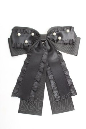 画像: m petit by misako / パールリボンクリップ   Y-26-01-07-007-LO-AC-SZ-ZY