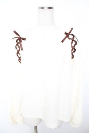 画像: axes femme / レースアッププルオーバー F 生成り Y-26-01-07-079-AX-TO-SZ-ZI