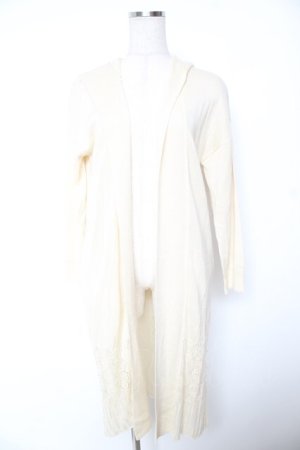 画像: axes femme / ロングカーディガン M 生成り Y-26-01-07-084-AX-TO-SZ-ZY