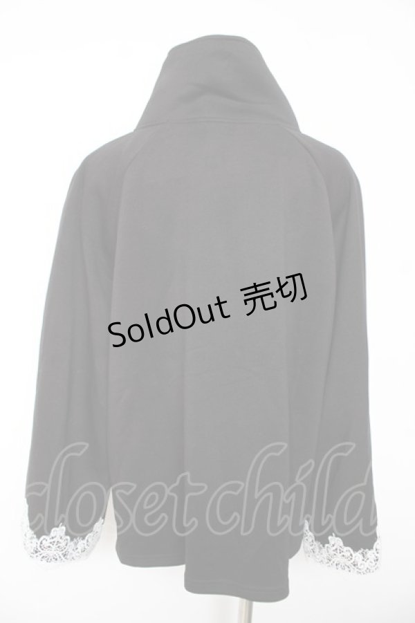 画像2: axes femme / ダンボールニットケープ  黒 Y-26-01-07-094-AX-TO-SZ-ZI (2)