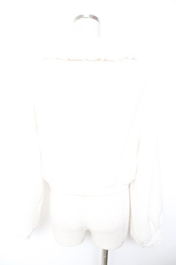 画像2: evelyn / ツイードビジューブルゾン  ホワイト Y-26-01-07-103-LO-JA-SZ-ZY (2)