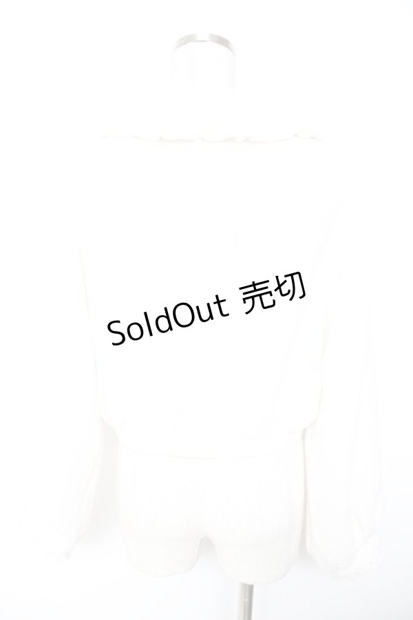 画像2: evelyn / ツイードビジューブルゾン  ホワイト Y-26-01-07-103-LO-JA-SZ-ZT0214D (2)