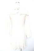 画像2: axes femme POETIQUE / オフショルニットワンピ M 生成り Y-26-01-07-116-AX-OP-SZ-ZY (2)