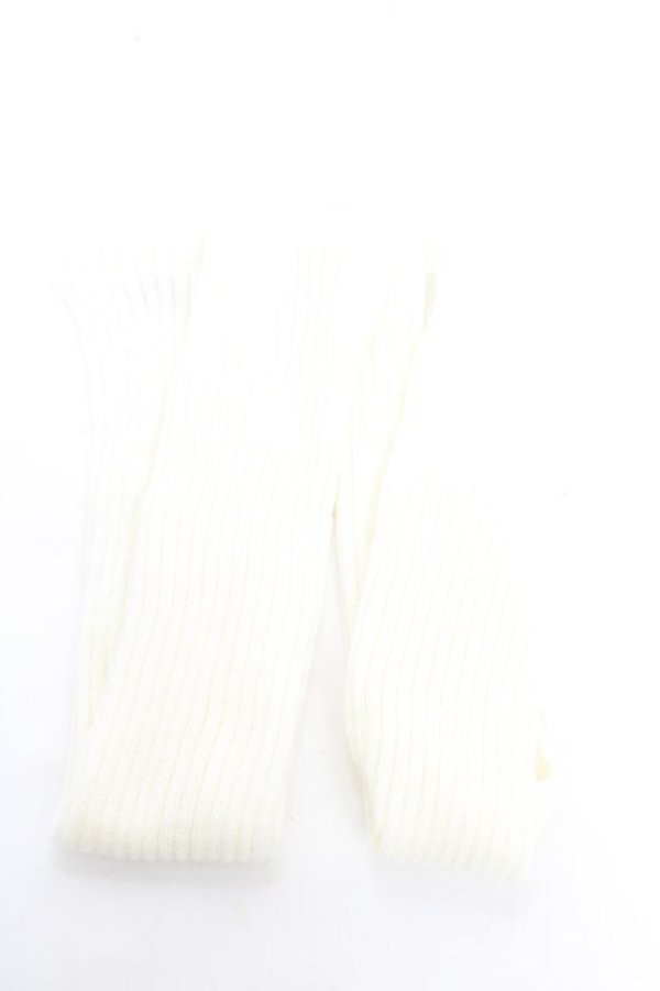 画像2: REFLEM / ルーズレッグウォーマー F ホワイト Y-26-01-07-015-PU-ZA-SZ-ZY (2)