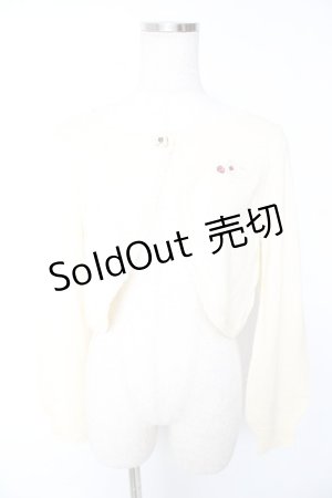 画像: Secret Honey / 刺繍ボレロ  オフ Y-26-01-07-137-CA-TO-AS-ZY