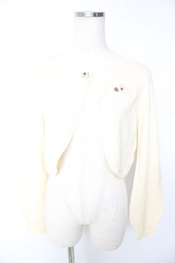 画像1: Secret Honey / 刺繍ボレロ  オフ Y-26-01-07-137-CA-TO-AS-ZY (1)