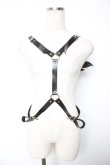 画像2: NOVESSEL / 羽根付きハーネスベルト  黒 Y-26-01-07-016-PU-ZA-SZ-ZY (2)