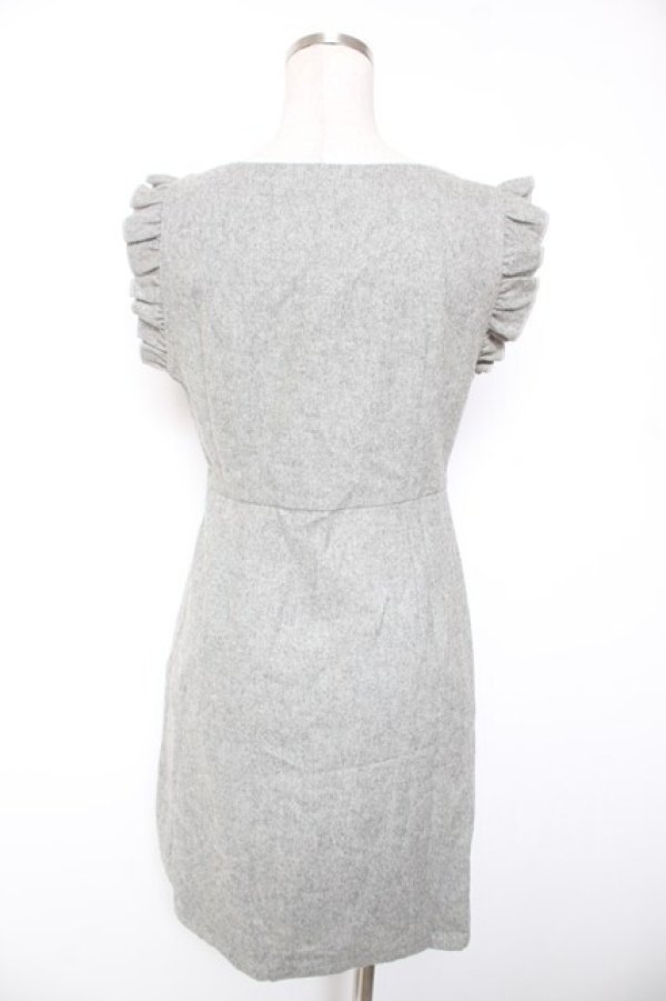 画像2: Ank Rouge / ハートポケットジャンスカ M グレー Y-26-01-07-151-CA-OP-SZ-ZY (2)