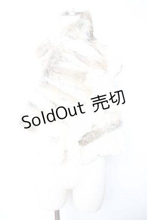 画像: axes femme / ファーティペット  生成り Y-26-01-07-018-AX-ZA-SZ-ZY