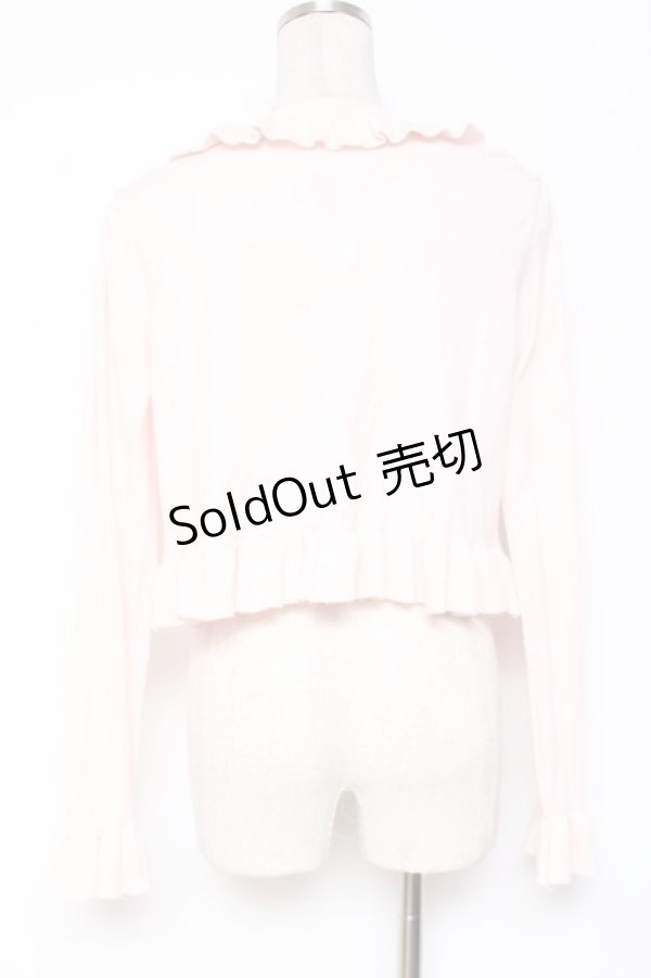 画像2: Alice Mashiro / 眞白ありす/カーディガン L ピンク Y-26-01-07-162-LO-AC-SZ-ZY (2)