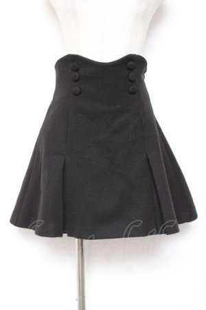画像: pium / ハイウエストボックスタックミニスカート F 黒 Y-26-01-07-167-LO-SK-SZ-ZY
