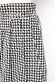 画像3: Ank Rouge / Be mqin ハートチェーンベルト付きプリーツスカート M 黒×白 Y-26-01-07-169-CA-SK-SZ-ZY (3)
