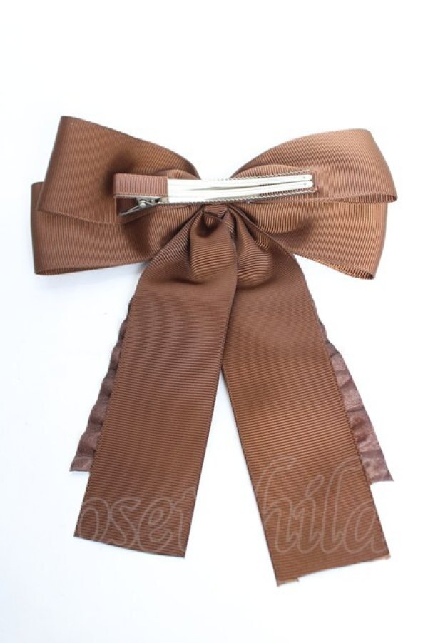 画像2: m petit by misako / パールリボンクリップ   Y-26-01-07-002-LO-AC-SZ-ZY (2)