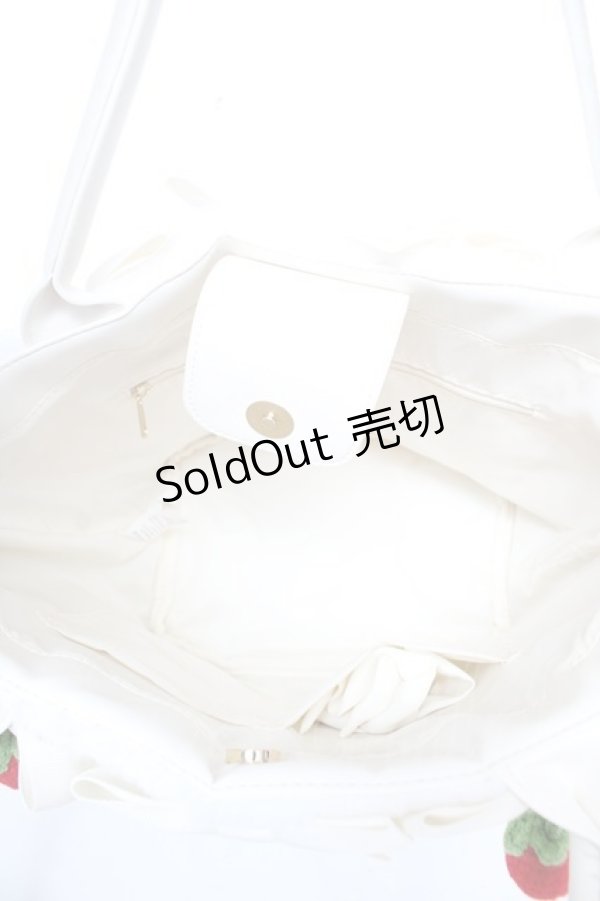 画像3: Alice Mashiro / 眞白ありす/リボンモチーフバッグ  白 Y-26-01-07-021-LO-BG-SZ-ZY (3)