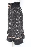 画像2: axes femme / 3WAYドットスカート M 黒 Y-26-01-07-171-AX-SK-SZ-ZY (2)