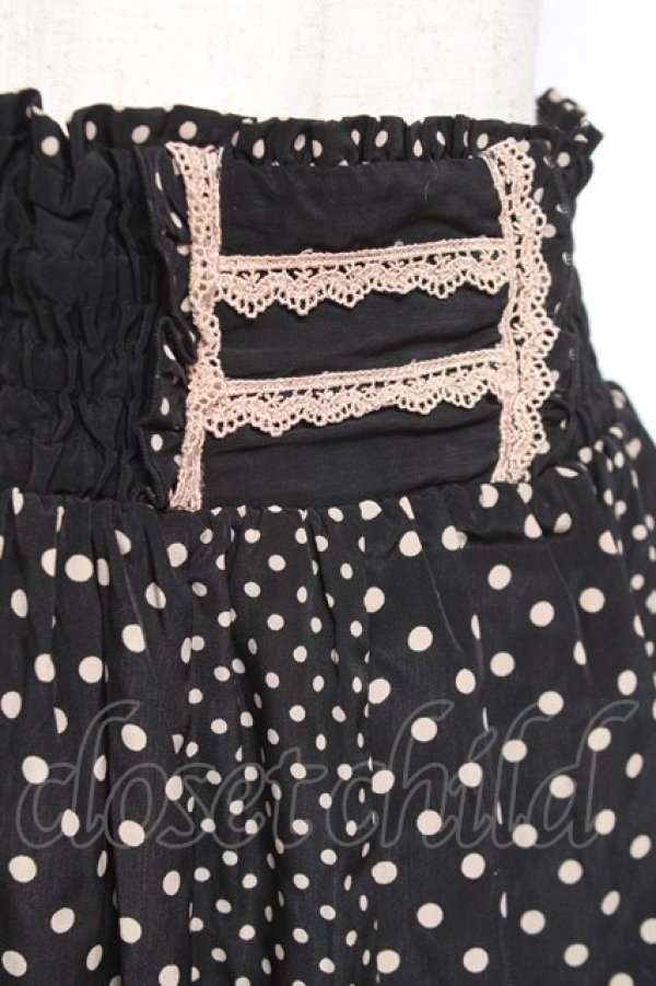 画像4: axes femme / 3WAYドットスカート M 黒 Y-26-01-07-171-AX-SK-SZ-ZY (4)