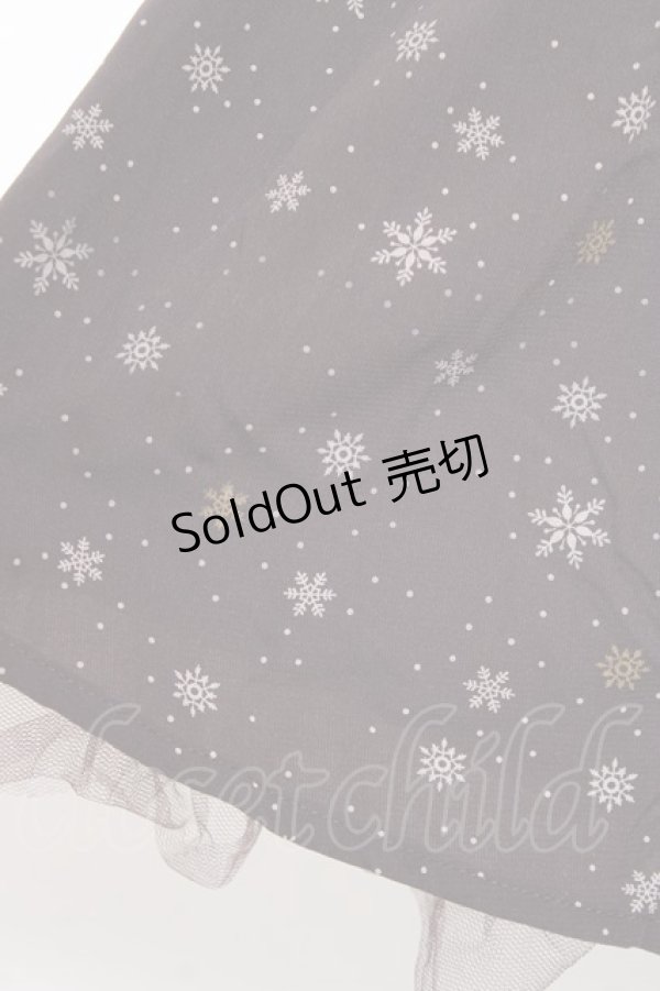 画像4: axes femme POETIQUE / 雪の結晶スカート M 茶 Y-26-01-07-185-AX-SK-SZ-ZS (4)