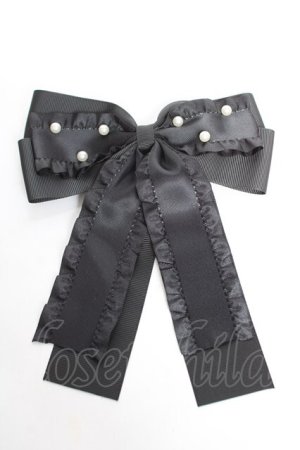 画像: m petit by misako / パールリボンクリップ   Y-26-01-07-003-LO-AC-SZ-ZY