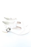 画像4: m petit by misako / AMPUリボンストラップパンプス M 中白 Y-26-01-07-033-LO-SH-SZ-ZY (4)