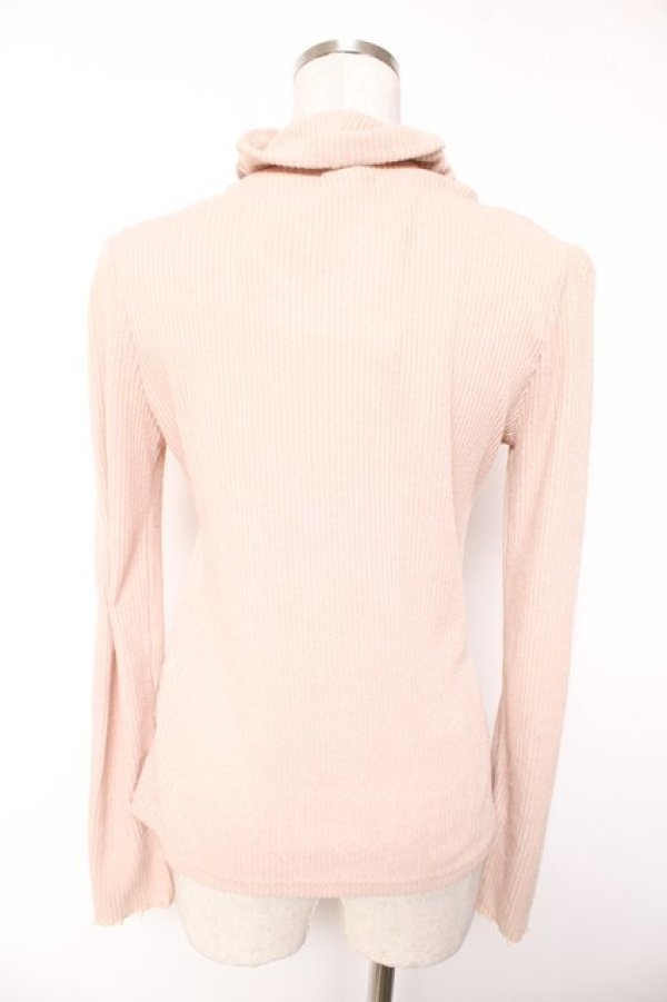 画像2: axes femme / パール使いリブタートル M アワピンク Y-26-01-07-037-AX-TO-SZ-ZY (2)