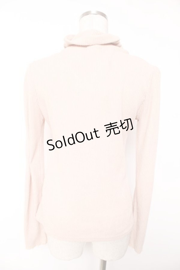 画像2: axes femme / パール使いリブタートル M アワピンク Y-26-01-07-037-AX-TO-SZ-ZI (2)