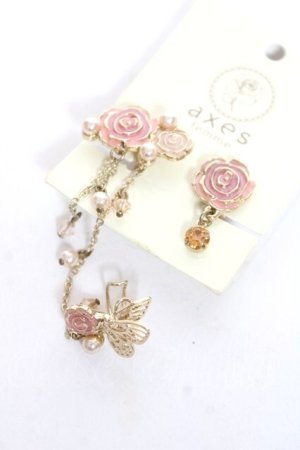 画像: axes femme / ローズガーデンイヤリング  ゴールド Y-26-01-09-001-AX-AC-SZ-ZY