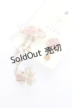 画像: axes femme / ローズガーデンイヤリング  ゴールド Y-26-01-09-001-AX-AC-SZ-ZY