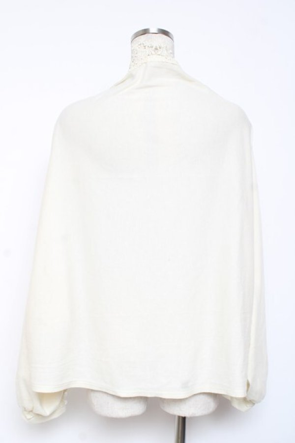 画像2: axes femme / UVカット2WAYストール 160×70cm 生成り Y-26-01-09-031-AX-TO-SZ-ZY (2)