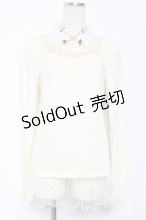 画像: axes femme / ストラップ付きインナープルオーバー M 生成り Y-26-01-09-032-AX-TO-SZ-ZY