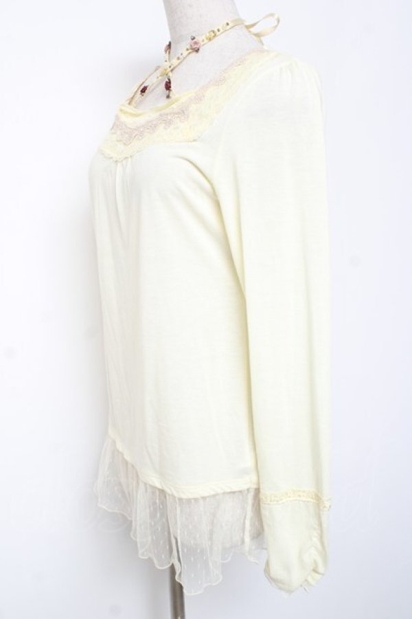 画像2: axes femme / ストラップ付きインナープルオーバー M 生成り Y-26-01-09-032-AX-TO-SZ-ZY (2)