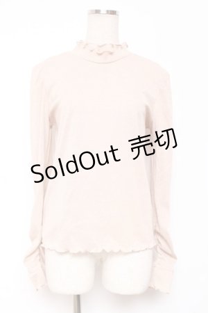 画像: axes femme / 2WAYラメリブプルオーバー F ピンク Y-26-01-09-033-AX-TO-SZ-ZI