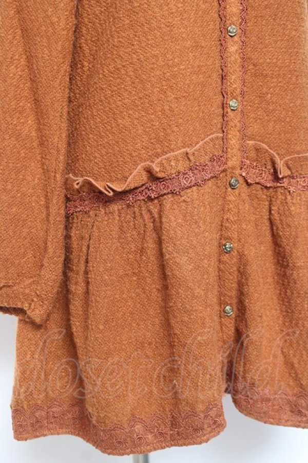 画像3: axes femme / ロングカーディガン M オレンジ Y-26-01-09-046-AX-TO-SZ-ZY (3)