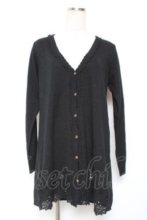 画像: axes femme / ロングカーデ Ｍ 黒 Y-26-01-09-054-AX-TO-SZ-ZY