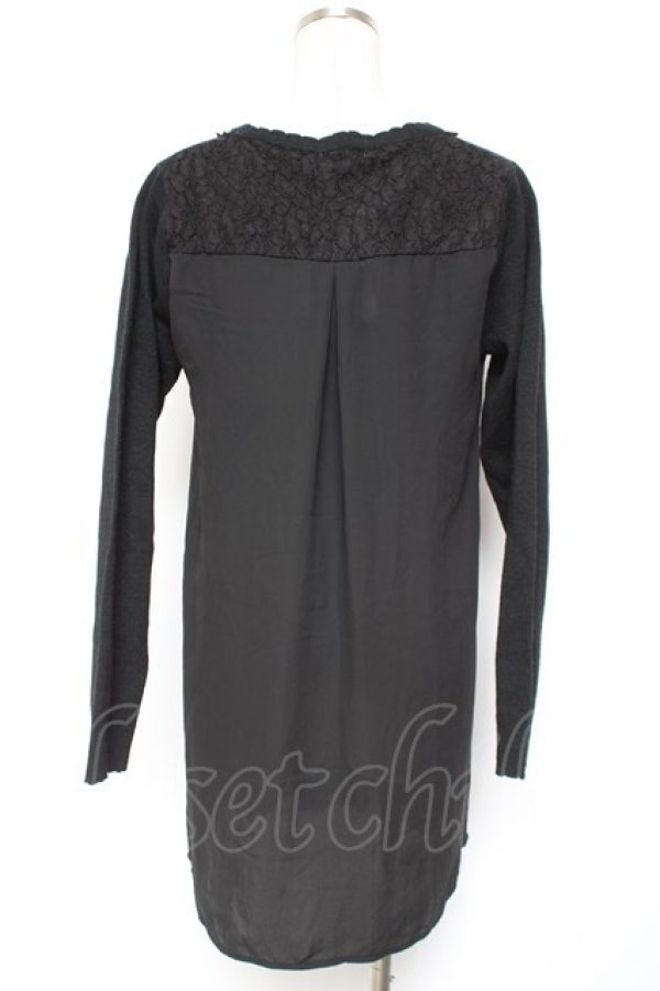 画像2: axes femme / ロングカーデ Ｍ 黒 Y-26-01-09-054-AX-TO-SZ-ZY (2)