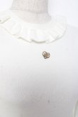 画像4: evelyn / 袖リボンリブニット  白 Y-26-01-09-071-LO-TO-SZ-ZY (4)