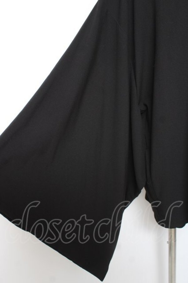 画像3: Deorart / ジョーゼット・ジップアップ パーカートッパー M 黒 Y-26-01-09-076-PU-TO-SZ-ZY (3)