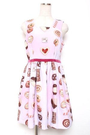 画像: MILK / COOKIE GIRLワンピース  ラベンダー Y-26-01-09-078-ML-OP-SZ-ZY