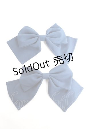 画像: LIEF / リボンクリップSET  紺 Y-26-01-09-011-LO-AC-SZ-ZT445-F004