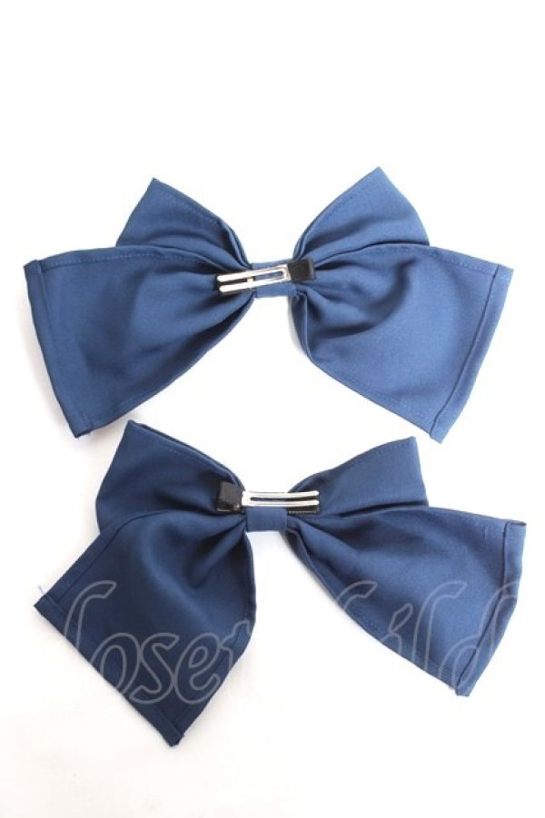 画像2: LIEF / リボンクリップSET  紺 Y-26-01-09-011-LO-AC-SZ-ZY (2)