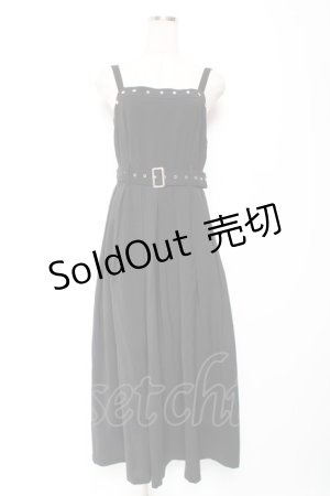 画像: axes femme / スタッズジャンスカ F 黒 Y-26-01-09-086-AX-OP-SZ-ZS