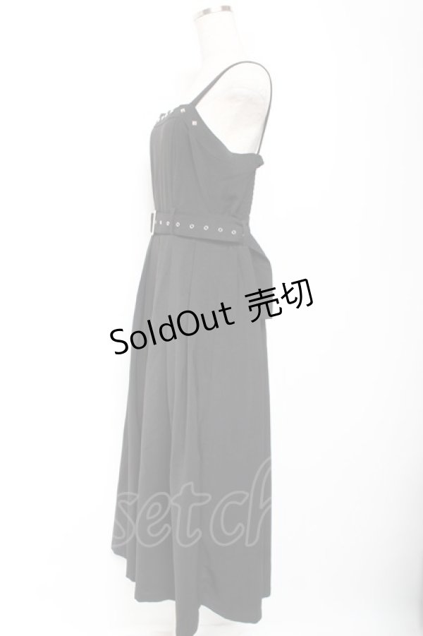 画像2: axes femme / スタッズジャンスカ F 黒 Y-26-01-09-086-AX-OP-SZ-ZS (2)