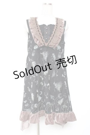 画像: axes femme / メルヘンフロッキーワンピース L クロ Y-26-01-09-090-AX-OP-SZ-ZY