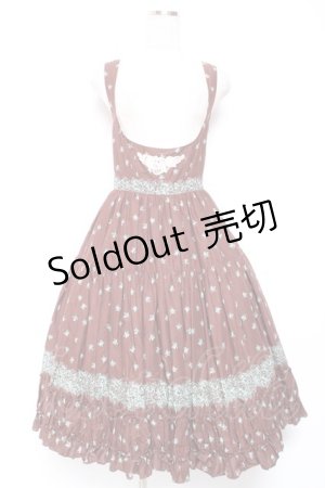 画像: Victorian maiden / レイラエプロンドレス  ブラウン Y-26-01-09-091-CL-OP-SZ-ZY